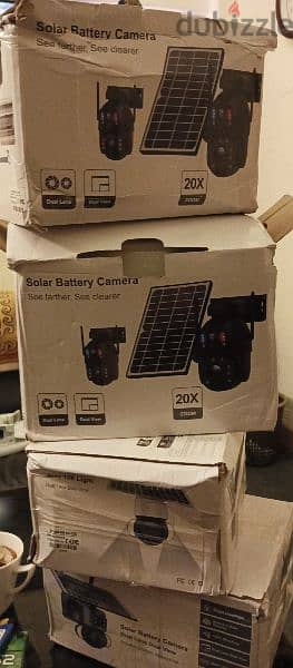 كاميرات مراقبه تعمل بالخلايا الشمسيه Solar battery camera