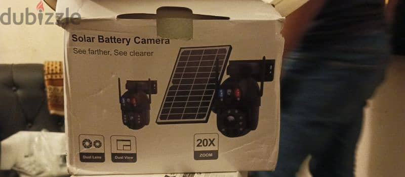 كاميرات مراقبه تعمل بالخلايا الشمسيه Solar battery camera 4