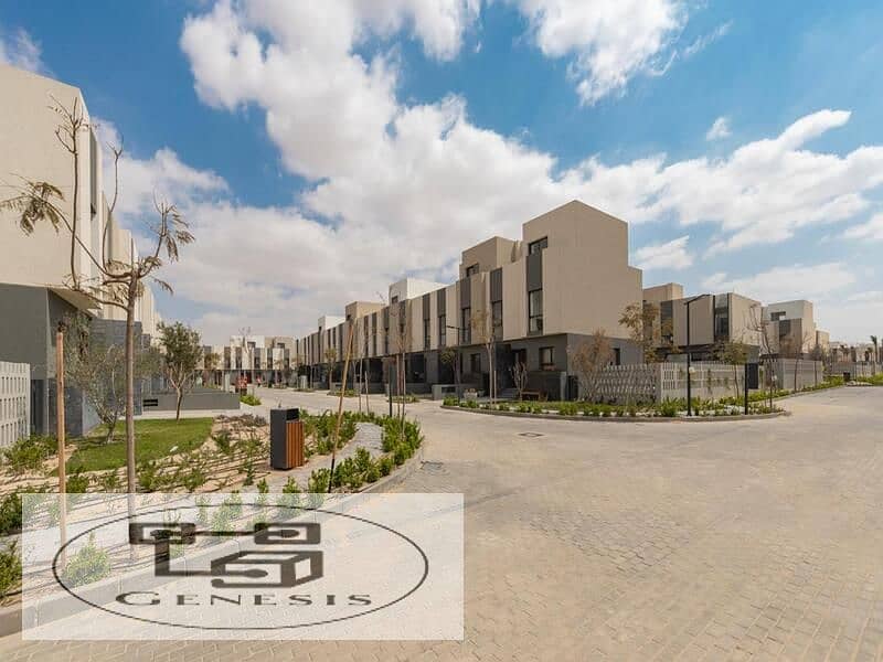 احصل علي تاون هاوس بفيو مميز في كمبوند البروج القاهرة الجديدة Compound Al Burouj New 7