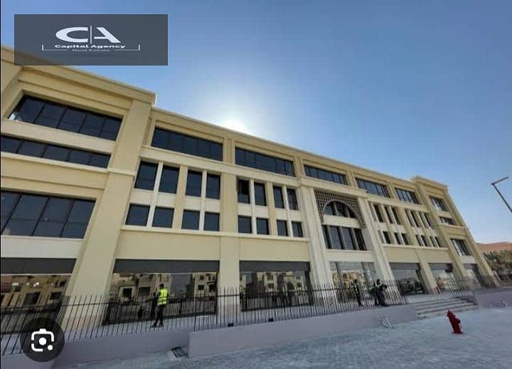 Office 133m Super lux finishing with Ac's for rent in Mivida - New Cairo 1