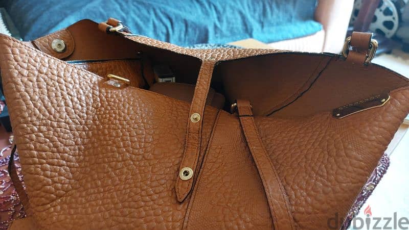 original Burberry leather shoulder bag 3