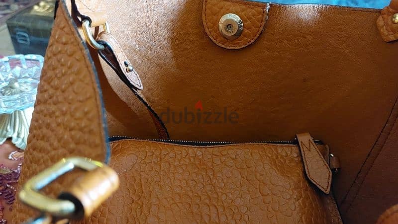 original Burberry leather shoulder bag 5