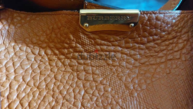 original Burberry leather shoulder bag 6