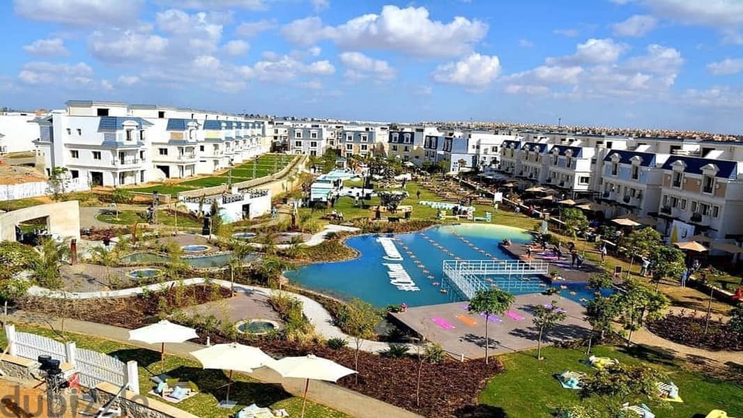 تاون هاوس205م ريسيل بسعر لقطة في مرحلة Lake side في تشل اوت بارك 10