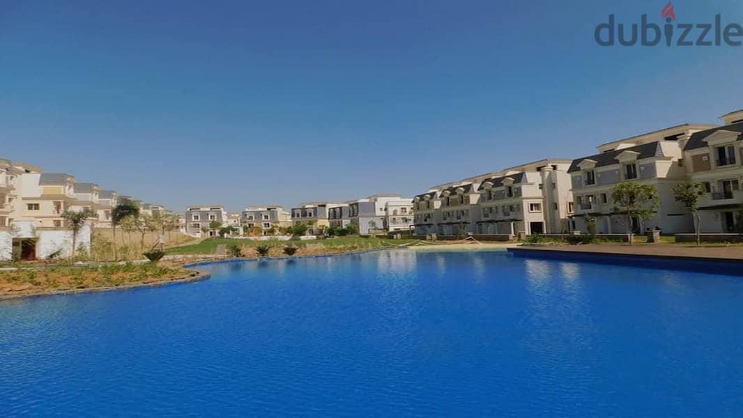 تاون هاوس205م ريسيل بسعر لقطة في مرحلة Lake side في تشل اوت بارك 16