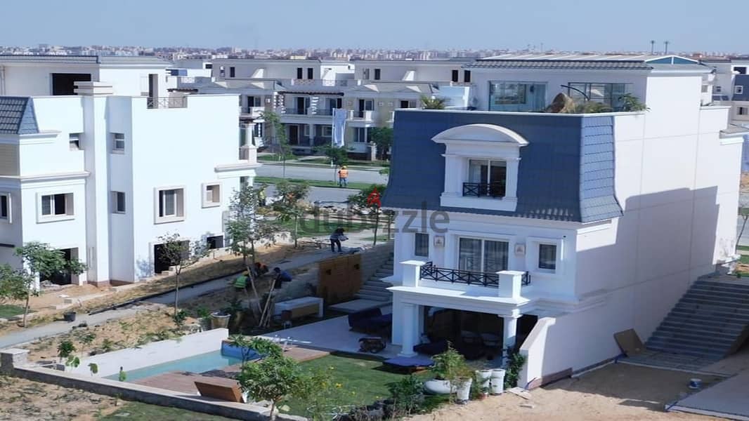 تاون هاوس205م ريسيل بسعر لقطة في مرحلة Lake side في تشل اوت بارك 18