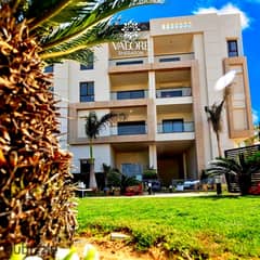 Apartment for sale, fully finished, with kitchen and air conditioners, directly next to Almaza City Center and minutes from Cairo Airport