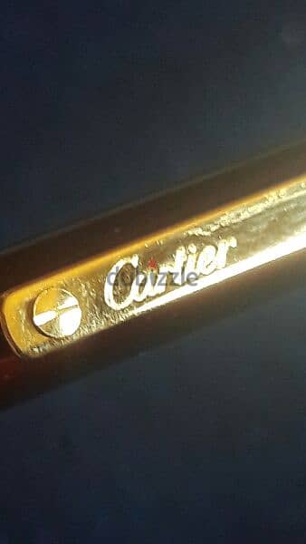 cartier ballpoint pen original new with box warranty 1