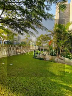 For sale Garden duplex apartment 3 Bdr fully finished immediate delivery in Al Burouj Al Shorouk New Cairo next to Heliopolis Club, the Medical Center