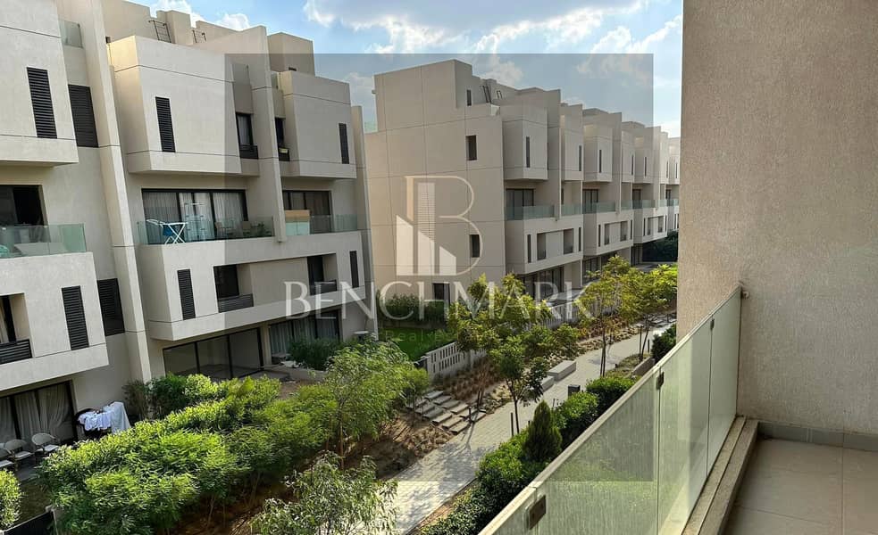 For sale Garden duplex apartment 3 Bdr fully finished immediate delivery in Al Burouj Al Shorouk New Cairo next to Heliopolis Club, the Medical Center 3