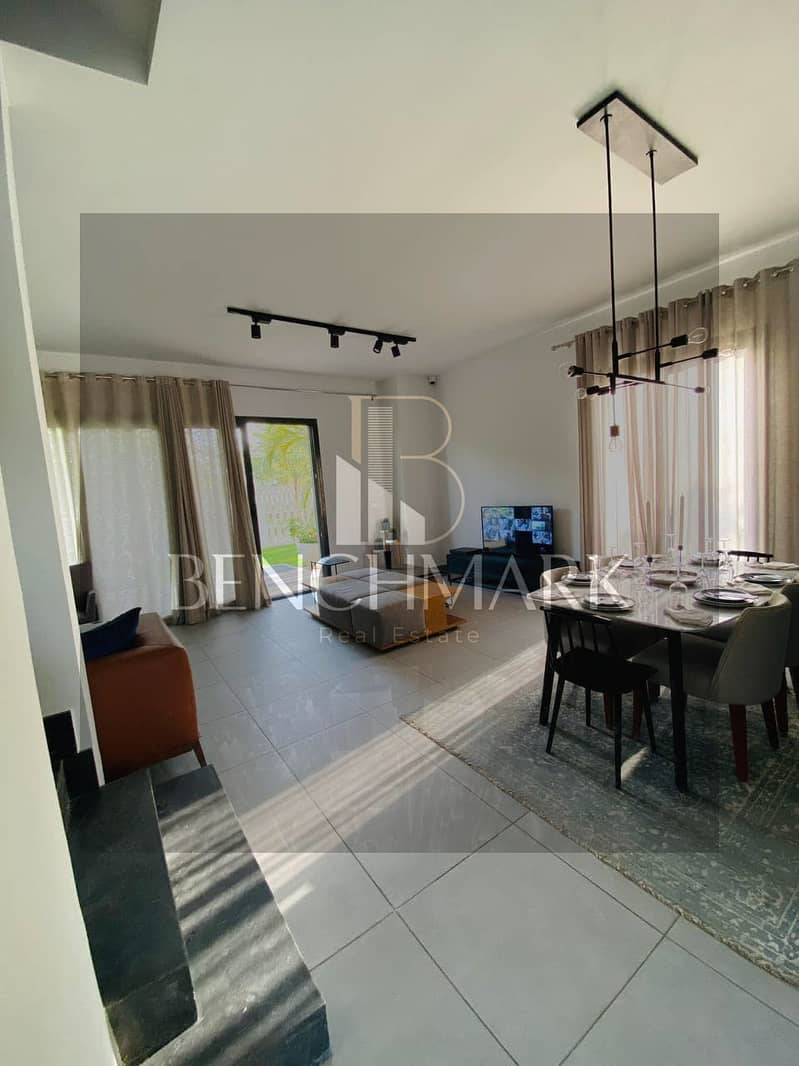 Penthouse duplex apartment 4 Bdr for sale fully finished immediate delivery in Al Burouj Al Shorouk New Cairo next to Heliopolis Club, Medical Center 4