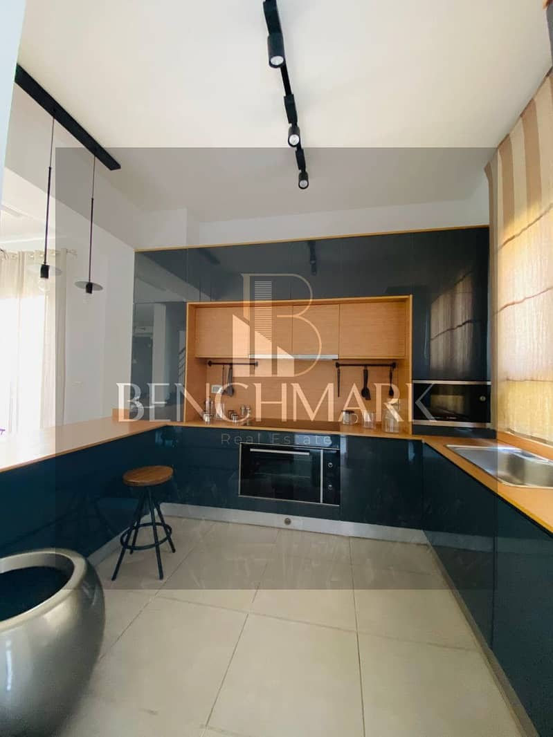 Penthouse duplex apartment 4 Bdr for sale fully finished immediate delivery in Al Burouj Al Shorouk New Cairo next to Heliopolis Club, Medical Center 6