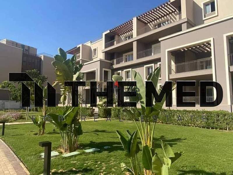 Apartment 224m ready to move for sale in October Plaza Compound, SODIC, semi-finished. For sale apartment in October, northern expansions, 3bed master 3