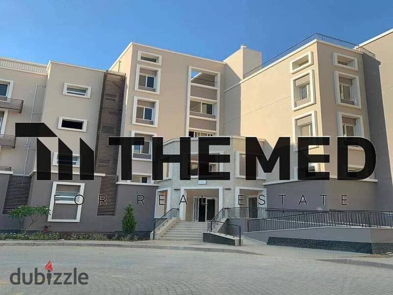 Apartment 224m ready to move for sale in October Plaza Compound, SODIC, semi-finished. For sale apartment in October, northern expansions, 3bed master 6