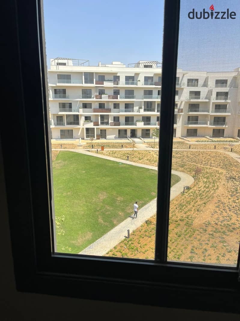 Apartment For rent open view landscape and pool in villette sodic new cairo 3