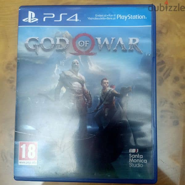 CD PS4 GOD OF WAR 0