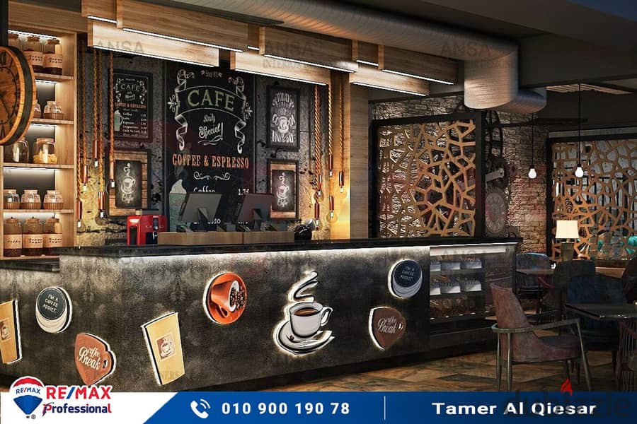 Shop for sale 95 m + 60 m terrace Al-Seyouf (Al-Seyouf roundabout) 1