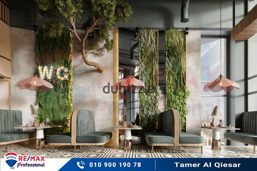 Shop for sale 95 m + 60 m terrace Al-Seyouf (Al-Seyouf roundabout) 2