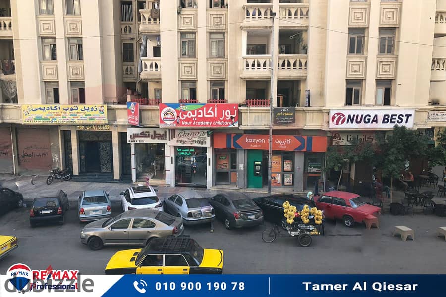 Shop for sale 95 m + 60 m terrace Al-Seyouf (Al-Seyouf roundabout) 10