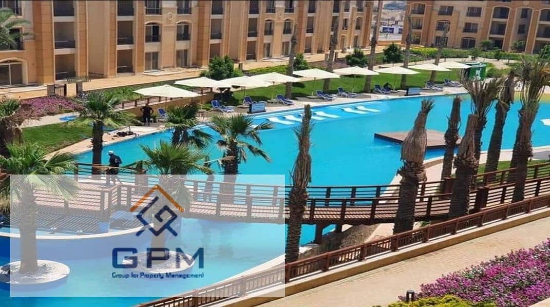 Lake view Apartment for sale in Compound Stone Residence New Cairo with the best price (Ready to Move) 2