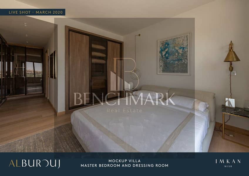 Garden Villa for sale 3 Bdr in Al Burouj Compound, Al Shorouk, New Cairo, next to Heliopolis Club, the International Medical Center, in installments 17