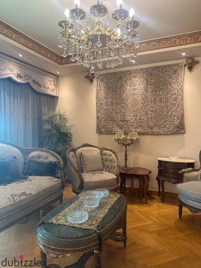 285 sqm apartment for sale, fully furnished, in front of City Stars, Nasr City