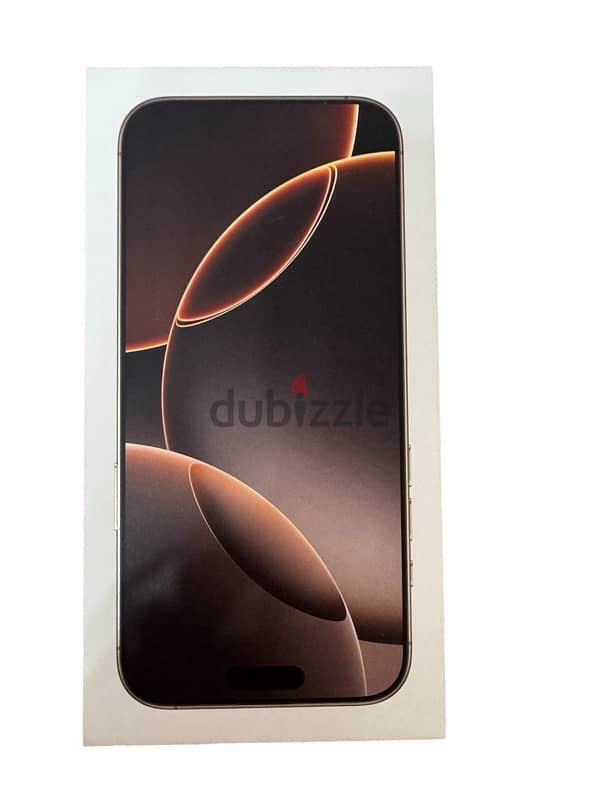 Iphone 16 pro max dual sim ZA desert titanium 1