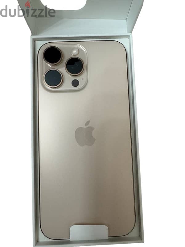 Iphone 16 pro max dual sim ZA desert titanium 2