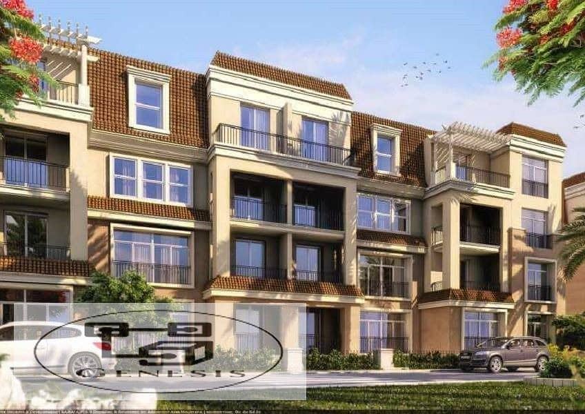 own an apartment in Sarai Compound, located in the best area of Mostakbel City 8