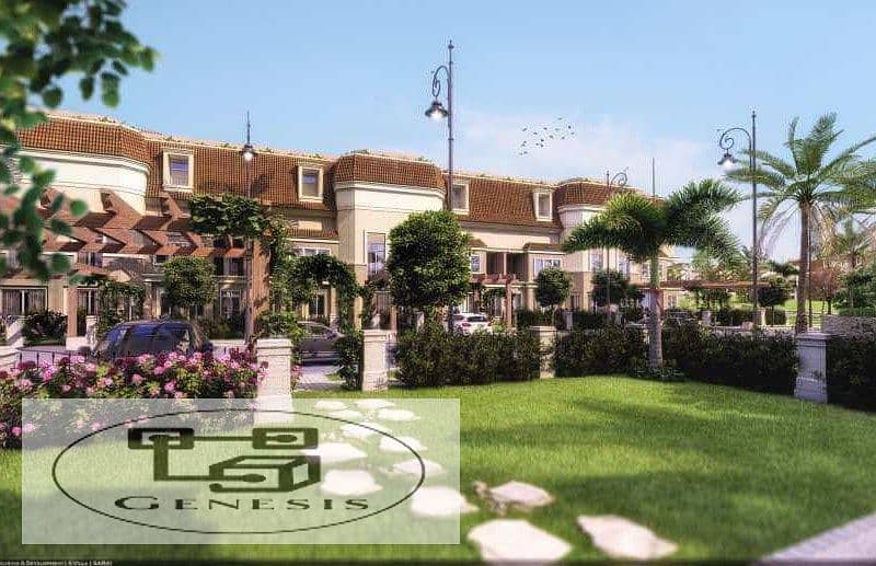 own an apartment in Sarai Compound, located in the best area of Mostakbel City 13