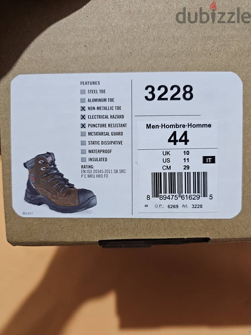 جزمة سيفتي safety shoes  Redwing  44 3