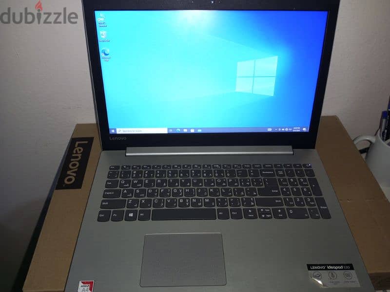 بالكرتونه والشاحن الاوريجنالLenovo ideapad 330 0