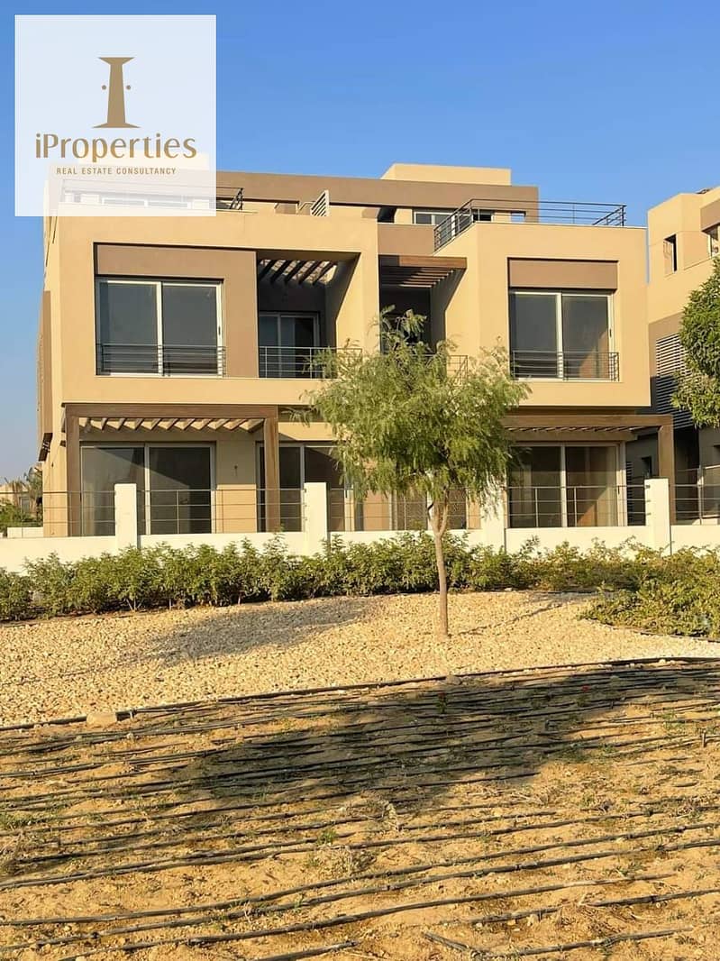 Twin house 4 bedroom Installment Resale in Palm Hills New Cairo 0