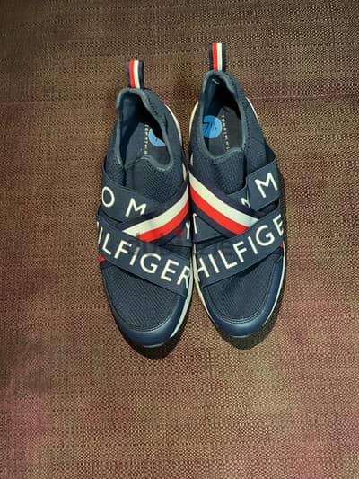 tommy hilfiger shoes blue sneakers