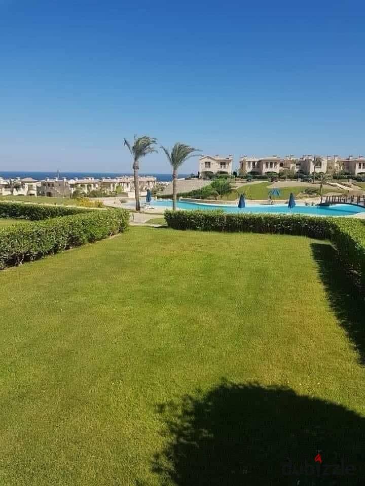 شاليه أرضي بجاردن غرفتين للبيع بمقدم 425 الف فقط في لافيستا العين السخنة -sea view chalet 2BR ( Ground + Garden) for sale only 375k DP LaVista ,Sokhna 6