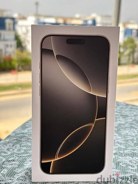 iPhone 16 Pro Max - Arabic Box - Natural titanium 1