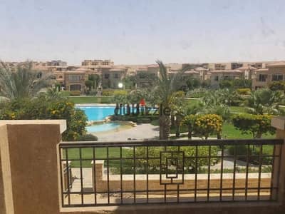 للبيع شقة 135م غرفتين بحري فيو لاجون كمبوند ستون بارك , التجمع الخامس -  Apartment 2BR for sale 135m lagoon view - Compound Stone Park ,5th settlement