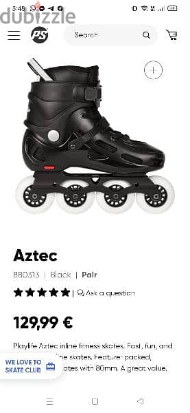 Skate Aztek        Size 44-45 8