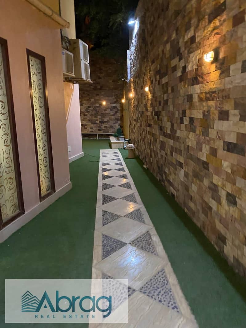 Duplex basement and high ground floor for sale in the Seventh District behind Al-Juman 1 - Sheikh Zayed 9