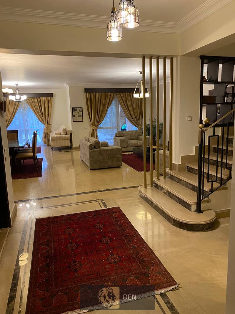 Twin House Fully Finished and Furnished for Sale in Bellagio Compound, New Cairo 22