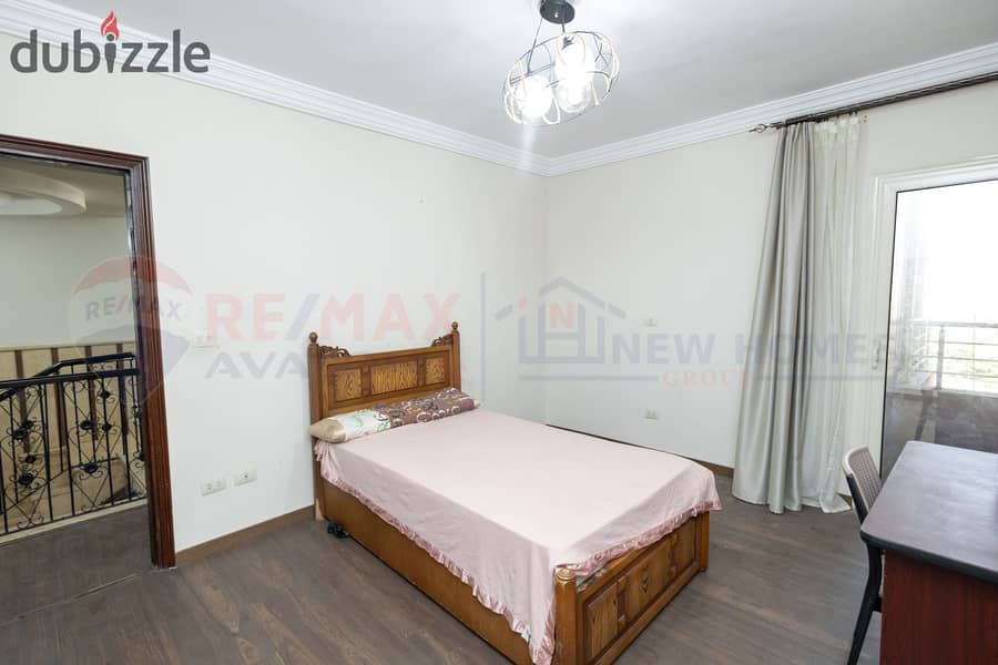 Duplex apartment for sale 320 m Sporting (Ahmed Allam Street - steps from Abu Qir Street) 15