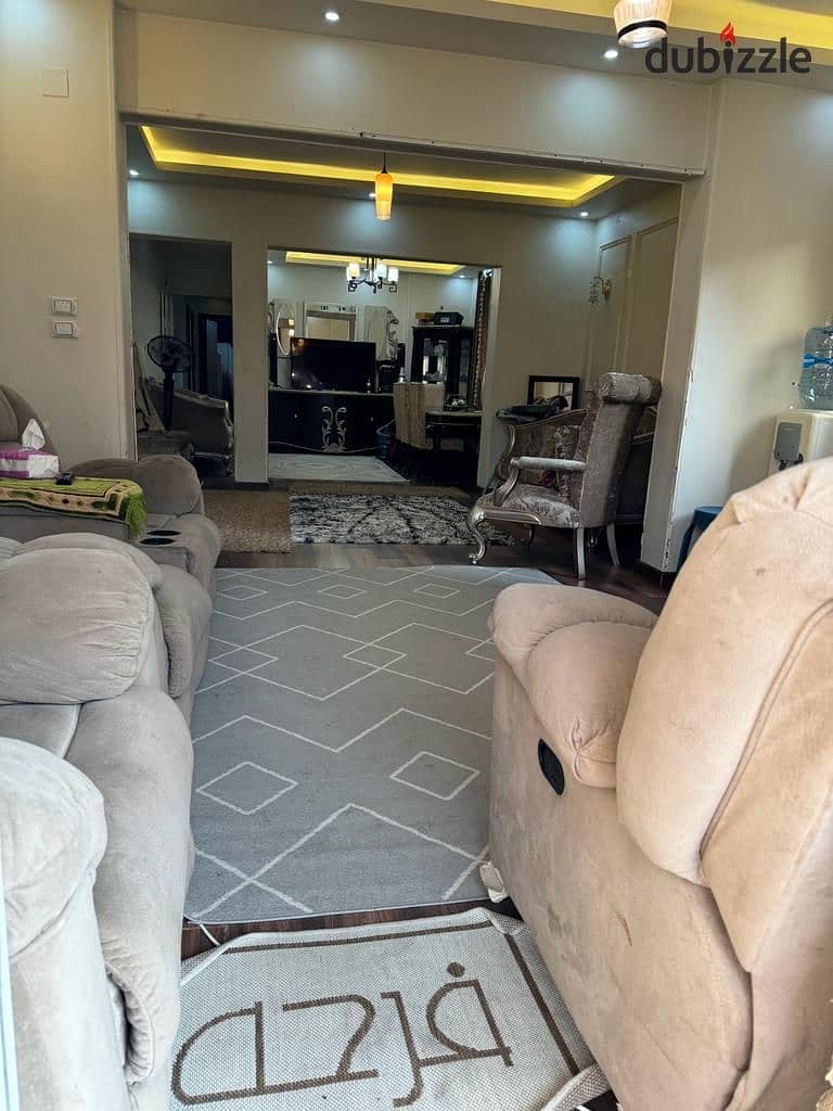 Apartment for sale, 165 meters in Nasr City, behind the Sonesta Hotel 21