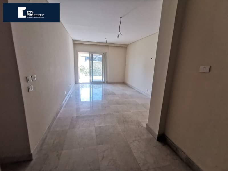 Apartment Direct To Swimming pool Move Now !! For Sale in 90 Avenue New Cairo With Private Garden Fully Finished 3