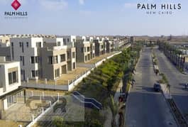 Town house villa for sale 200m with installments over 8y in Palm Hills New Cairo