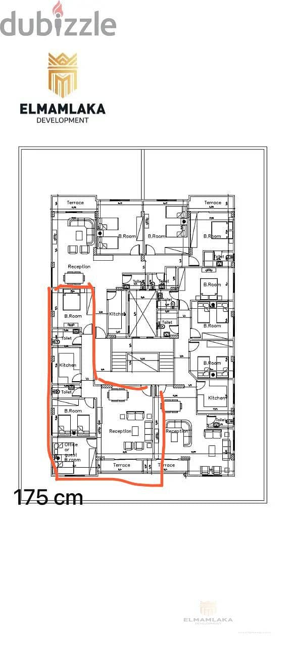 Apartment for sale in the best location in Sheikh Zayed, a real estate opportunity, a very distinctive apartment, 190 meters, hotel entrances and mode 13