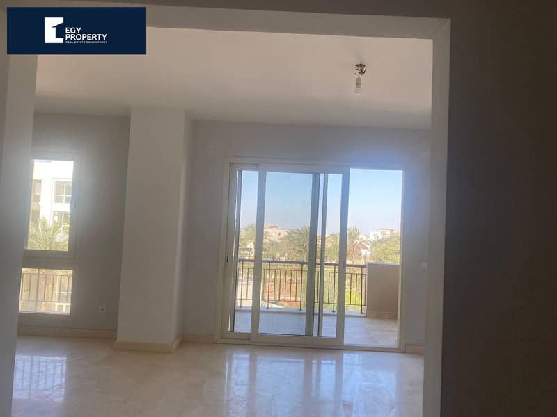 Own Now With The Lowest Price in Uptown Cairo Apartment For sale Fully Finished Very prime location Direct to the fountain. 7