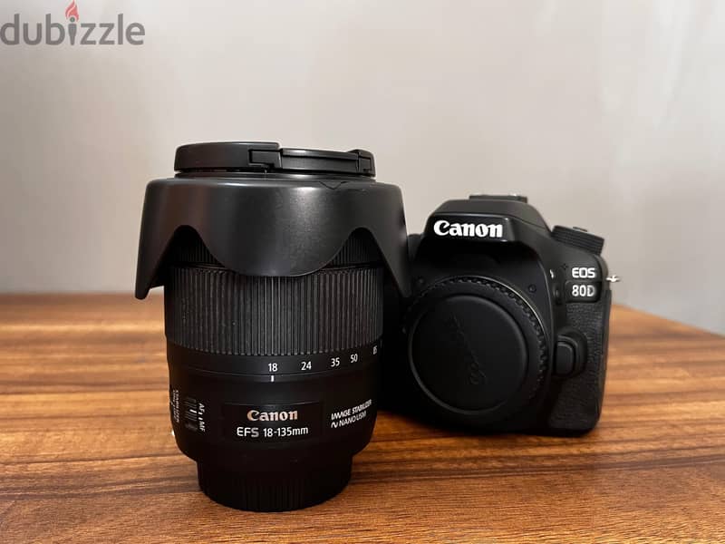 Canon 80D with 18-135 mm Kit lens - Perfect Condition 8