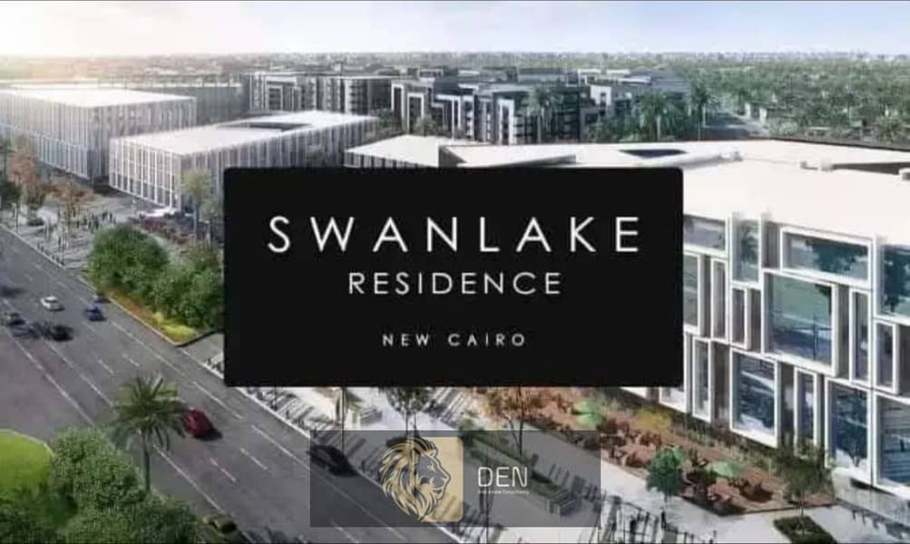 Apartment for sale, fully finished with a view on the central park in Swan Lake Residence. 8