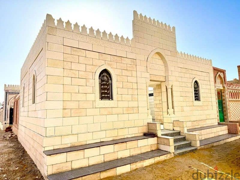 مدفن جاهز للبيع مساحة ٨٠م مدافن القاهره الجديده 0