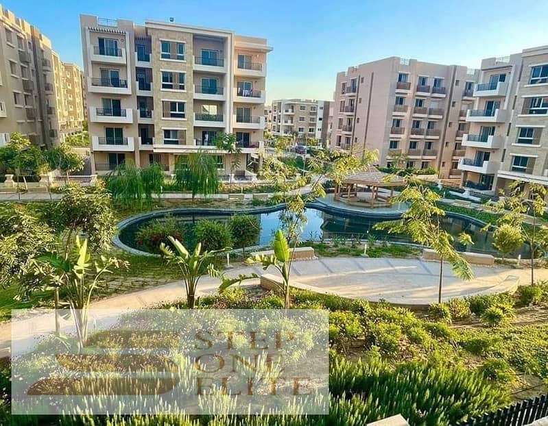 "Apartment for sale in installments in Sarai Compound in Mostakbal City, within the boundary of Madinaty. " 0